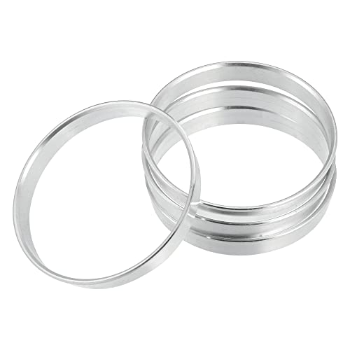 X AUTOHAUX 4pcs Aluminium Alloy Hub Centric Rings Wheel Bore Center Spacer - size: 70.1mm