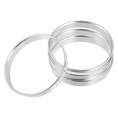 X AUTOHAUX 4pcs Aluminium Alloy Hub Centric Rings Wheel Bore Center Spacer - size: 70.1mm