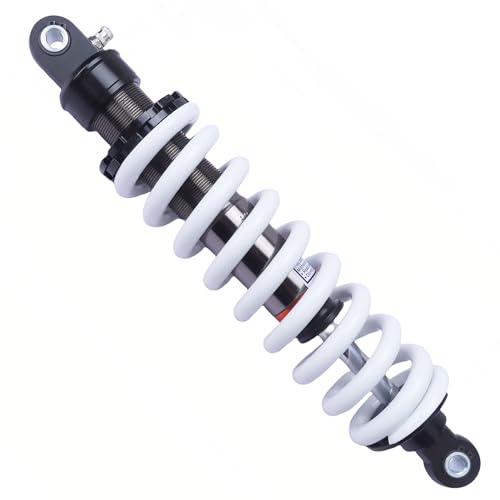 350mm 13.8“ Rear Shock Absorber 12mm Heavy-Duty Spring Max Load 800lbs for Dirt Bike Pit Bike ATV Quad Go Kart Fits Most 50cc–250cc