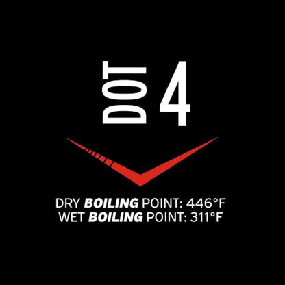 Pyroil DOT 4 Brake Fluid, Synthetic High-Temp Formula Maximizes Braking Performance, 12 Fl Oz (Pack of 12) - size: 12 Fl Oz (Pack of 12)