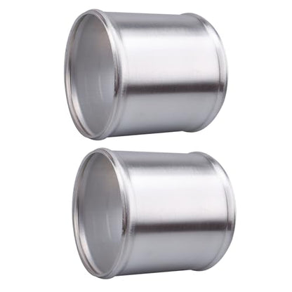AC PERFORMANCE OD 4" Aluminum Tube Hose Joiner 2PCS - size: 4" (102mm)