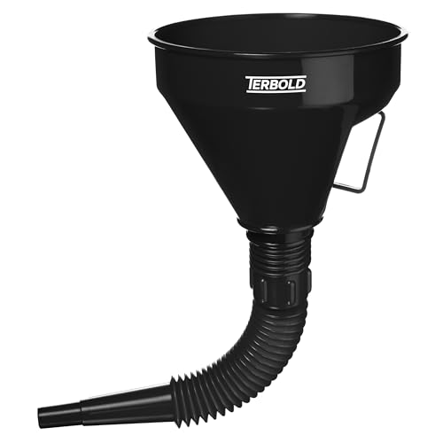 Automotive Flex Funnel with Hose - color: Black