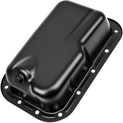 Transmission Oil Pan with Drain Plug, Fit for Chrysler 300 2012-2016, Fit for Jeep Wrangler JK 2012-2018, 3.6L, OE 264-357, 5184546AC, 5184546AA, 5184546AB - size: 264-357