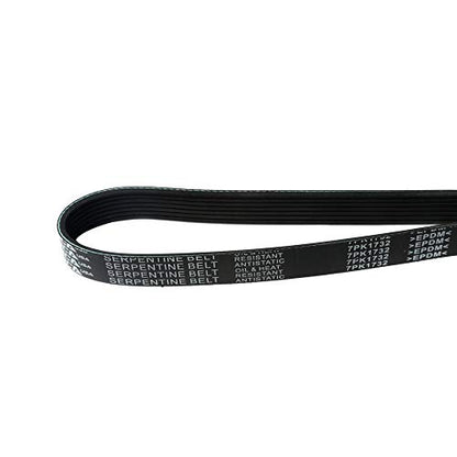 MOCA 7PK1732 EPDM Serpentine Belt for 2007-2008 Acura RDX 2.3L & 2005-2006 Dodge Ram 1500 8.5L - size: 7PK1732