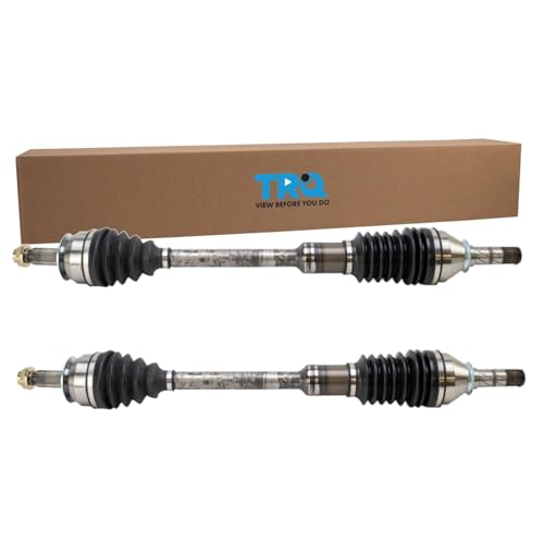 TRQ Front Driver and Passenger Side Severe Duty CV Axle Assembly Set - style: CSA34112