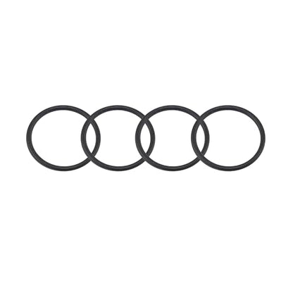 Rtrhinotuning 49mm Black Wheel Center Cap Rubber O-Rings Set 4 PCS Rubber O Ring Kit - size: OD: 49mm