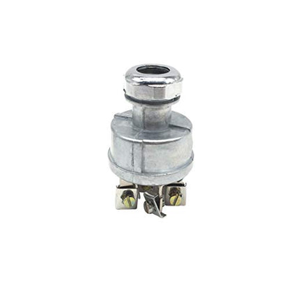 272041 Ignition Switch for Hyster 2394129 Clark D147482 Daewoo Forklift 108066, Silver, Ignition, Manual