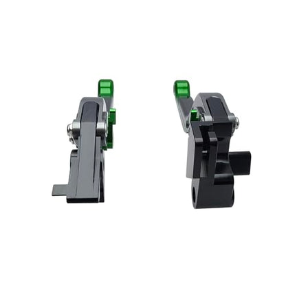 Brake Clutch Levers Replacement for Kawasaki Ninja 650 Z650 17-25 - color: Titanium