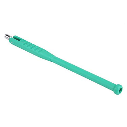 Acouto Tire Valve Stem Puller Tool Tire Valve Stem Puller Installer Tool Quick Remover Tire Repair Installer No Scratch Green Tire Valve Stem Puller Rod Tool with Valve Core Tool Built in