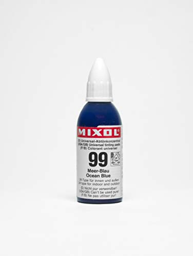 Mixol Universal Tints, Ocean Blue, #99, 20 ml - color: #99 Ocean Blue, size: 0.7 Fl Oz (Pack of 1)