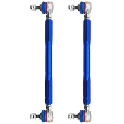 300mm-350mm Universal Adjustable Sway Bar End Links | M10 Stud with 12 mm Spacer Washer | Adjustable Sway Bar Links - size: 300MM-350MM