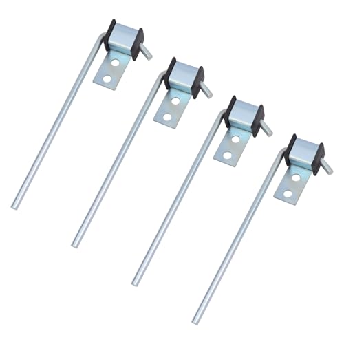 4 Pcs Heavy Duty Exhaust Hanger Rod - 3/8" Rod 10" Long