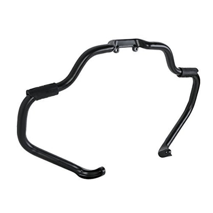 TCT-MOTORPARTS Mustache Engine Guard Highway Crash Bar+ Red Lower Fairing Fit for Indian Roadmaster 2023-2025 Chieftain Classic Springfield Limited - color: Black Crash Bar+Red Fairing