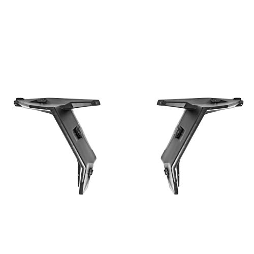 SuperATV Fender Flares Mud Guards for 2014-2023 Polaris RZR XP 1000 / XP 4 1000 | Extreme Durability | Additional 8.5” of Protection | Front Only - size: Front Only