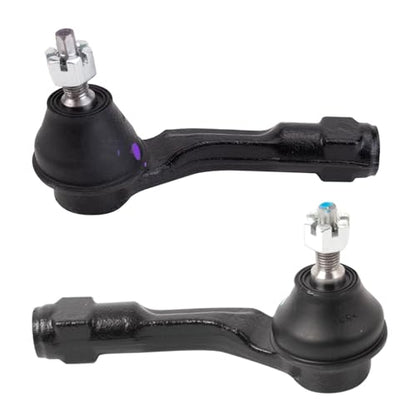 TRQ Front Outer Tie Rod Set 2 Piece - style: PSA74601
