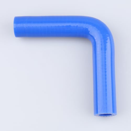 AC PERFORMANCE ID 1/2" 90° Degree Elbow Silicone Hose Coupler Blue - color: Blue, size: ID 1/2" (13mm)