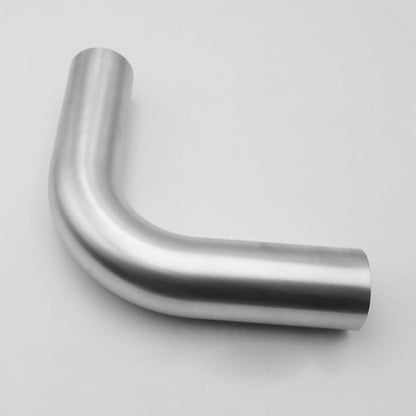 AC PERFORMANCE 1.75" 90° Degree Aluminum Elbow Intercooler Air Intake Tube - color: Silver 90, size: 1.75" (45mm)