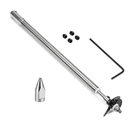 Fielect Drive Shaft w Propeller and Universal Joint for RC Boat, L200mm Shaft, L150mm Sleeve, D36mm Propeller, Fit for 5mm Motor Shaft - color: 5.00mm 20cm 15cm