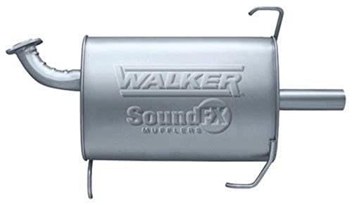 Walker SoundFX 18566 Direct Fit Exhaust Muffler 2.5" Inlet (ID) 2.5" Outlet (ID) for Dodge Dakota