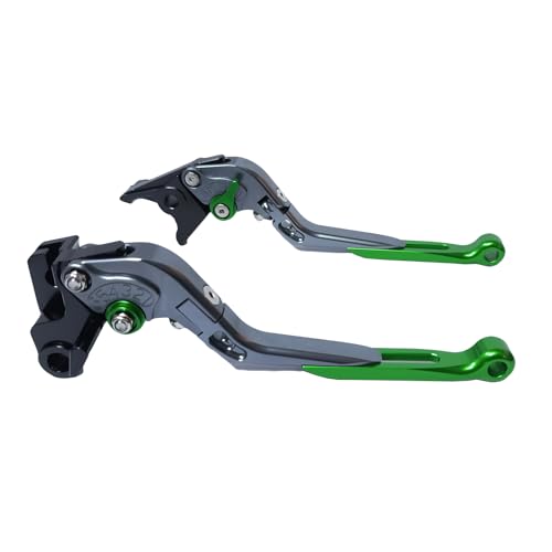 Brake Clutch Levers Replacement for Kawasaki Ninja 650 Z650 17-25 - color: Titanium