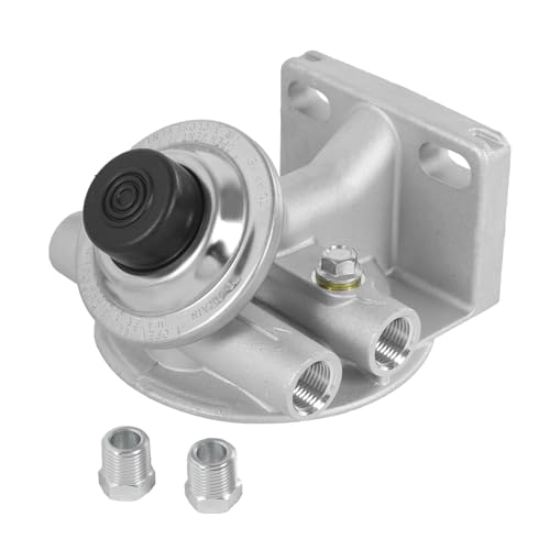 3/8" NPT 1-14" Diesel Fuel Filter Mounting Base Hand Priming Pump Mounting Base Universal
