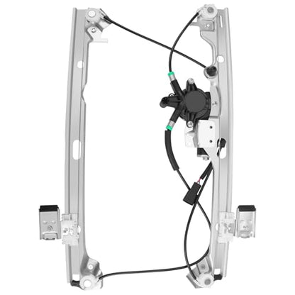 Front Passenger Side Power Window Regulator with Motor fit for 2007 2008 2009 2010 2011 2012 2013 Chevy Silverado 1500 2500 3500 HD Avalanche Suburban Tahoe, GMC Sierra Yukon XL, Right, 741-443 - style: Front Passenger Side