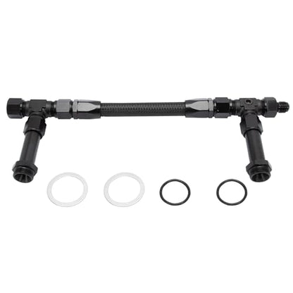 8AN Dual Feed Fuel Line Kit for Holley 4150 Carb 7/8" Inlet