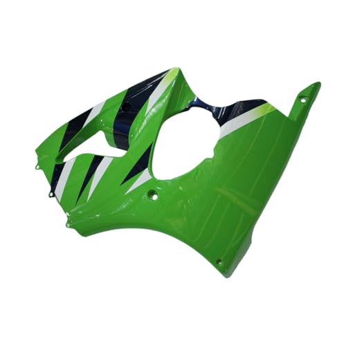 Green Blue White Fairing Kit for Kawasaki 2000 01 2002 ZX6R ZX600J Bodywork - color: Green Blue White