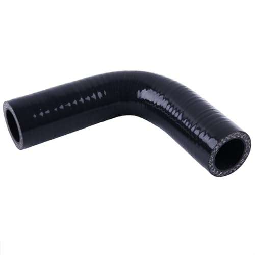 1" ID 90 Degree Elbow Silicone Coupler Reinforced Hose,4-Ply Turbo/Intercooler/Intake Piping Industrial Hydraulic (25mm) - size: 1 Inch