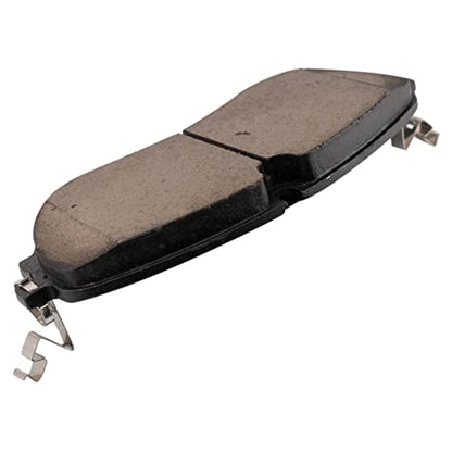 TRQ Front Brake Pads Ceramic Hardware Wear Sensor - color: Ceramic, size: BFA11076