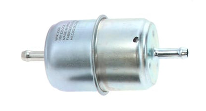 WIX 33031 In-Line Fuel Filter Replacement Compatible with Various Early Model Import and Domestic - 1/4" Inlet and Outlet, Gasoline Only (12 Micron)