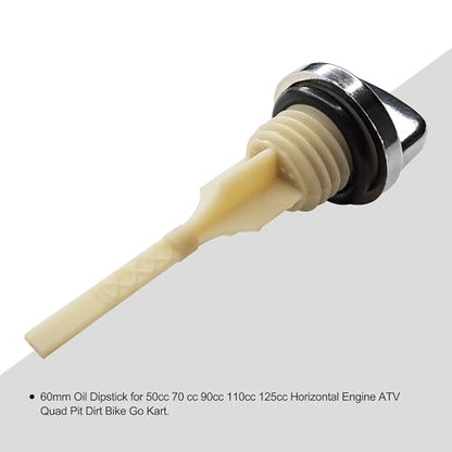 Oil Dipstick 50cc 70cc 90cc 110cc 125cc Horizontal Engine ATV Quad