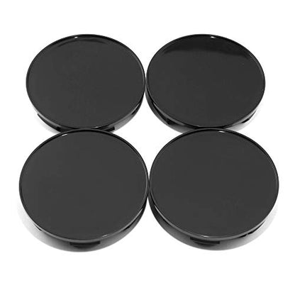 70mm(2.76in)/64mm(2.52in) Wheel Center Hub Caps Black Base Set of 4 for Odyssey 2005-2017 Ridgeline 2006-2014#4732-S6M-Z00 08W17-SDB-1M00-A4 - color: Black