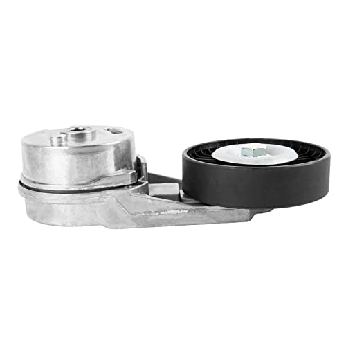 KAX 38177 Belt Tensioner Assembly with Pulley for Equinox, Malibu, Terrain, Cobalt, HHR, Verano, Ion, Cavalier, Vue, G6, Solstice, Classic, Aura, Sky, Regal, G5, L200, 9-3, LaCrosse, Alero, Sunfire - size: 38177