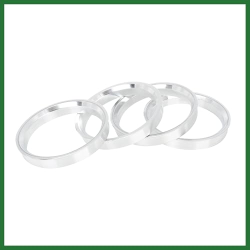 Motoforti 4pcs 65.1 to 57.1 mm Aluminium Alloy Hub Centric Rings