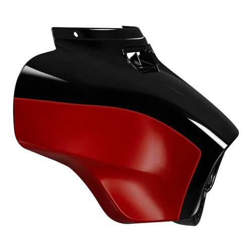 HR3 Billiard Red/Vivid Black Batwing Outer Fairing Body + Vent Trim Compatible with 2021 Ultra Limited FLHTK - color: Billiard Red / Vivid Black
