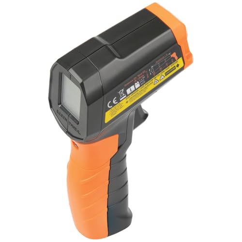 Klein Tools IR1 Infrared Thermometer with Targeting Laser, Auto-Hold, More - style: IR Thermometer