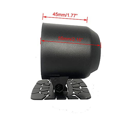 Universal 52mm 2" Single Gauge Pod Dash Swivel Mount Holder Fits for Automotive Replacement Housing Pods Meter Cup (Small) - size: Small