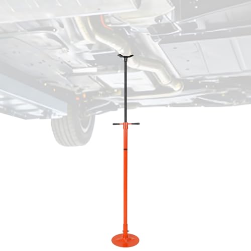 Garvee Under Hoist Support Stand 3/4 Ton Pole Jack Stand, Adjustable 52-76 Inch Height, 1653 LBS Underhoist Support Stand for Vehicle Lifting & Support