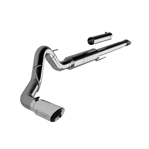 MBRP S5259304 T304 4" Single Cat Back - color: T304