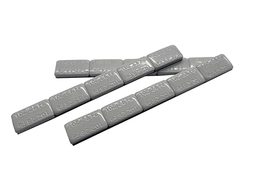 1 oz, Grey, 15 pcs, Wheel Adhesive Stick-on Weight Mellow Style WW-100RG15 - color: Grey, size: 1oz - 15 pcs