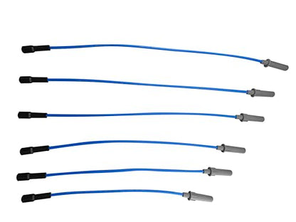 High Performance Racing Spark Plug Wires Compatible with Pacifica Town&Country Voyager Caravan Grand Caravan OHV 3.3L 3.8L V6 2001-2010 Blue