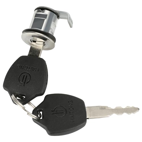 YOXUFA Ignition Switch Key Assembly for Chinese Scooter Moped GY6 49cc 50cc 150cc Tao Tao VIP Icebear Jonway Roketa Tank Peace Sports Vitacci Magnum Sunny Replacement Parts