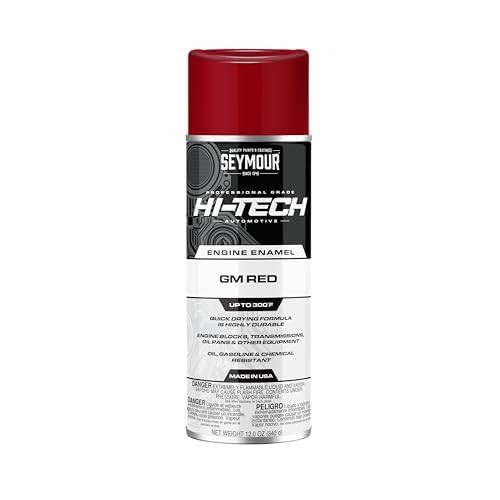 Seymour EN-59 Hi-Tech Engine Spray Paint, General Motors Red - color: General Motors Red