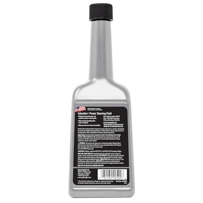 Valvoline Power Steering Fluid, Maintains Performance & Condition, Prevents Squealing, Inhibits Wear & Oxidation, Meets GM 1050017, Chrysler 5931 & Ford M2C195-A, 12oz - size: 12 fl oz