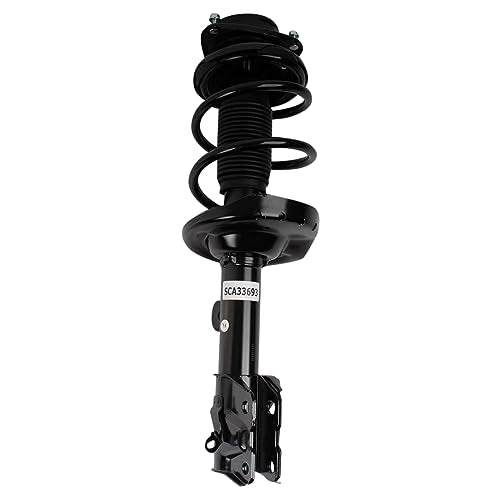 TRQ Front Left Strut and Spring Assembly Coil Spring - style: SCA33693