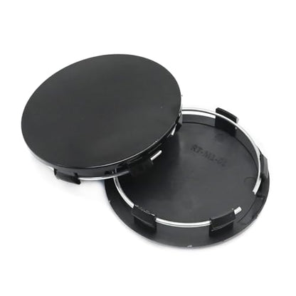 4Pcs 83MM ABS Black Car Wheel Center Caps for Cadillac Escalade 2015-2021, Chevrolet Avalanche 1500 2008-2013, GMC Canyon 2004-2021