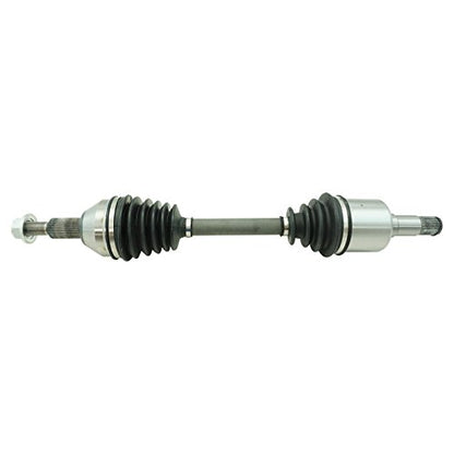 TRQ Front 2 Piece CV Axle Shaft Assembly Set - style: CSA72980