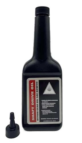 Genuine OEM 80W90 Driveshaft Hypoid Gear Oil 8oz Bottles for Honda ATV's Motorcycles, & SXS's Rancher Foreman Talon Pioneer Goldwing CBR 08208-0080 (1)
