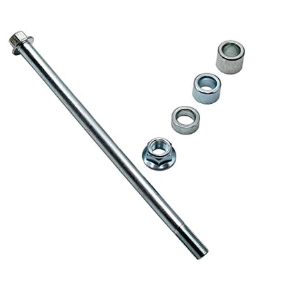 12mm 220mm + 3 Spacers (17mm / 12mm / 8mm) Front Rear Axle for 50cc 70cc 90cc 110cc Dirt Pit Pro Trail Bikes